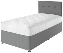 Airspring - Dalham Memory Grey - Divan - Single
